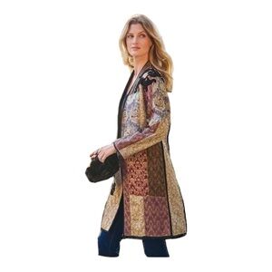 Soft Surrounding Paisley embroidered Jacket Size PS